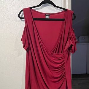 Torrid size 2 burgundy top